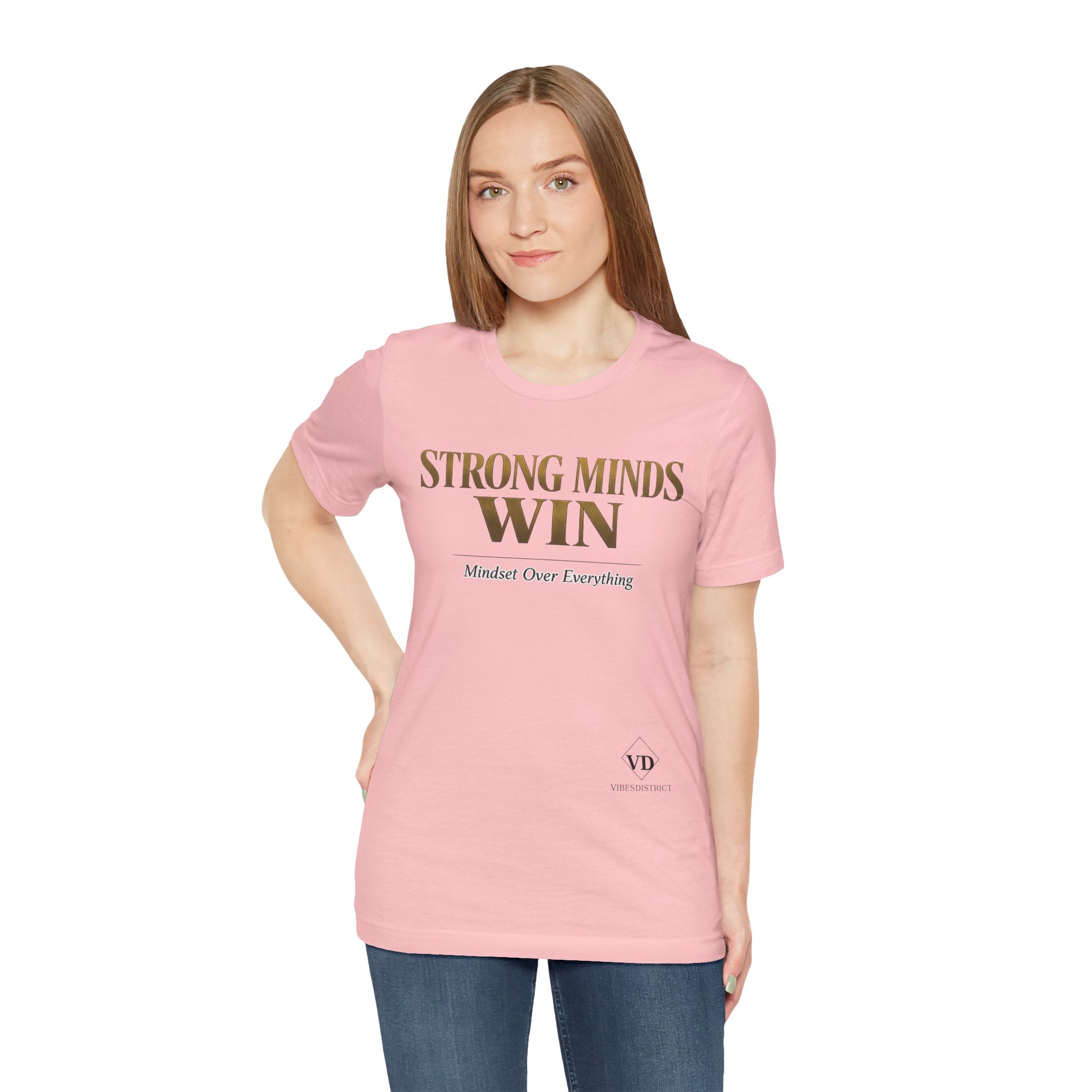 Strong Minds Win Tee — Inspirational Mental Strength T-Shirt