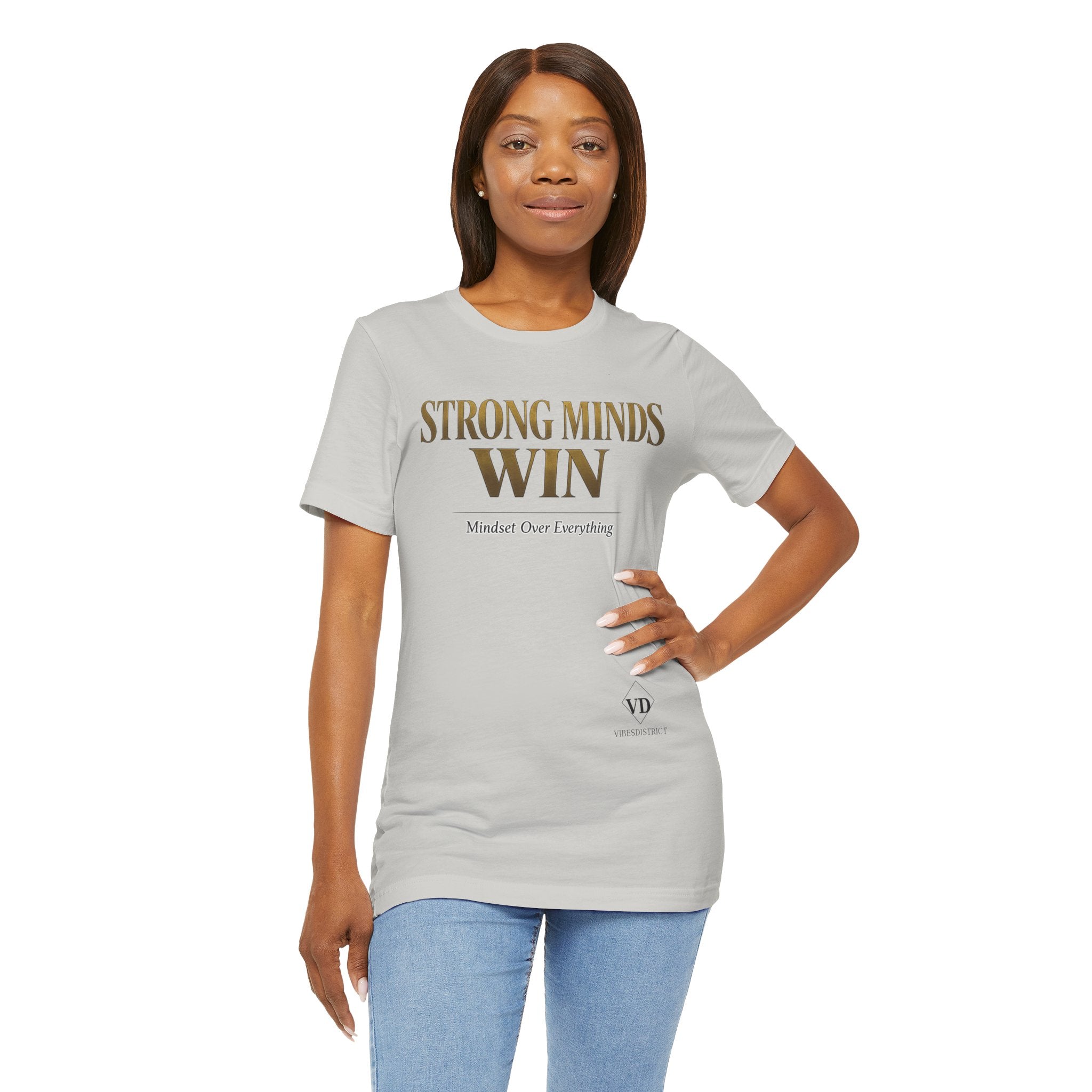 Strong Minds Win Tee — Inspirational Mental Strength T-Shirt