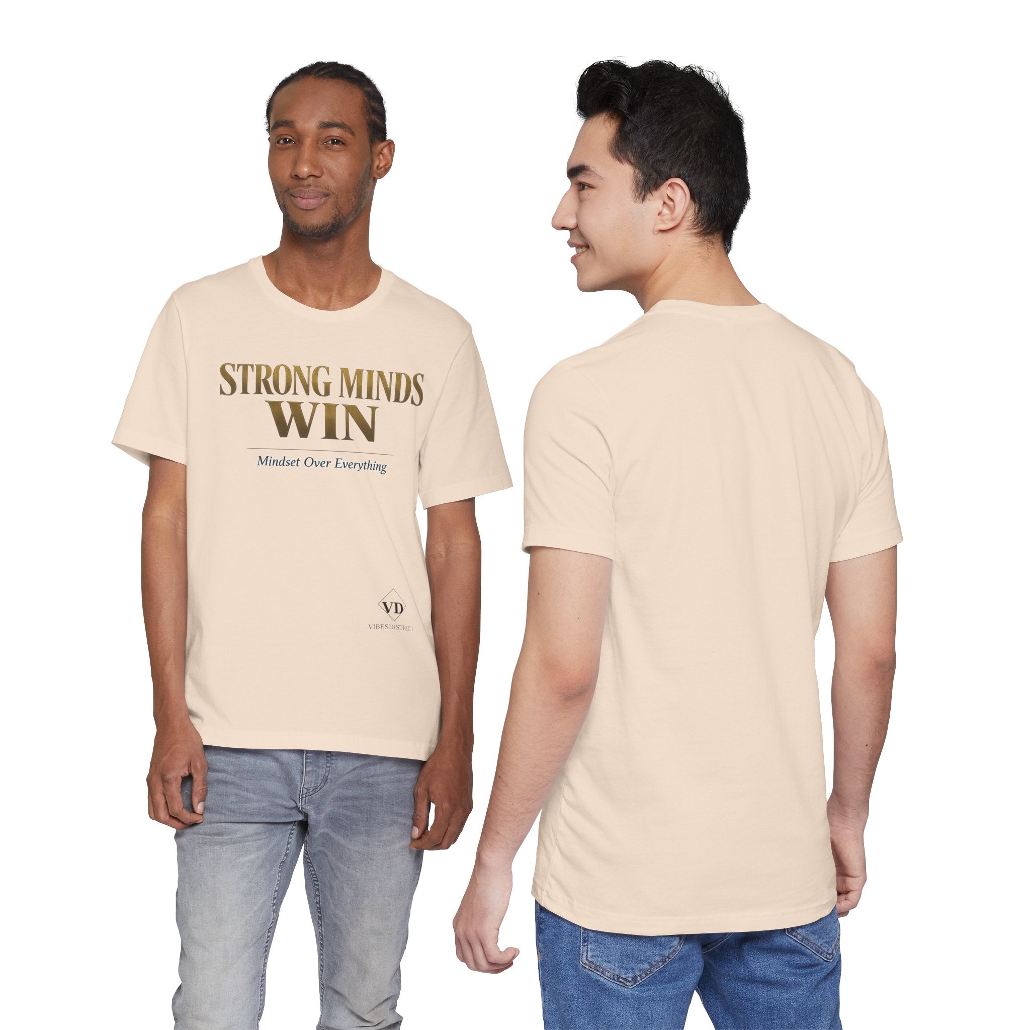 Strong Minds Win Tee — Inspirational Mental Strength T-Shirt