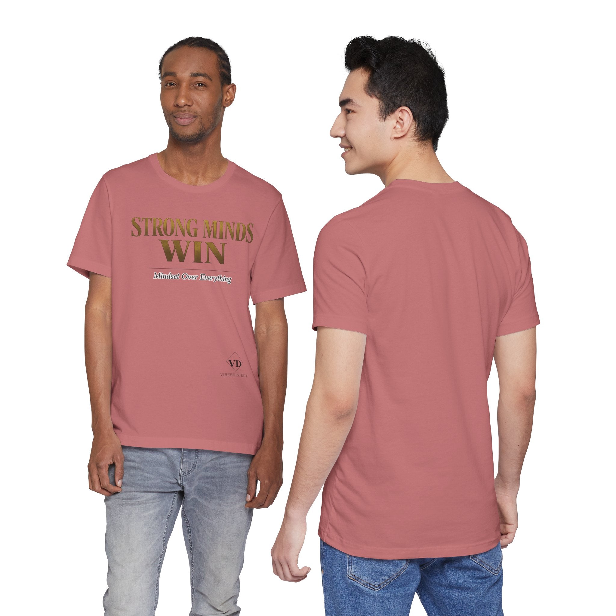 Strong Minds Win Tee — Inspirational Mental Strength T-Shirt